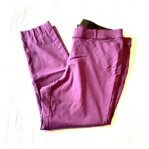 Purple LB Crop pants